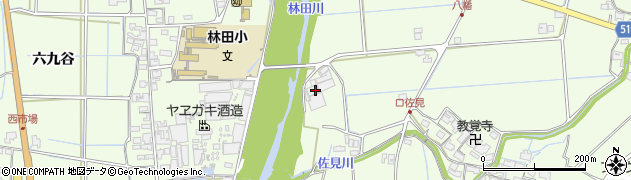 石本工業林田工場周辺の地図