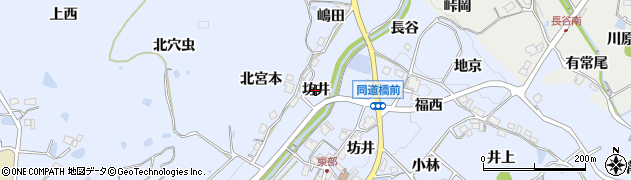 兵庫県宝塚市大原野（坊井）周辺の地図