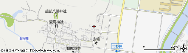 兵庫県たつの市新宮町市野保443周辺の地図
