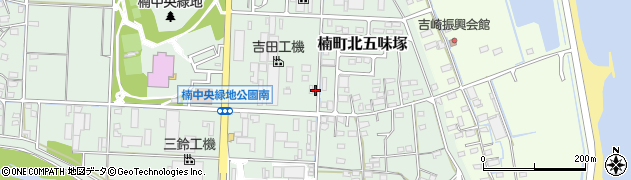 三重県四日市市楠町北五味塚1195周辺の地図