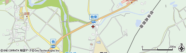 滋賀県甲賀市信楽町牧847周辺の地図