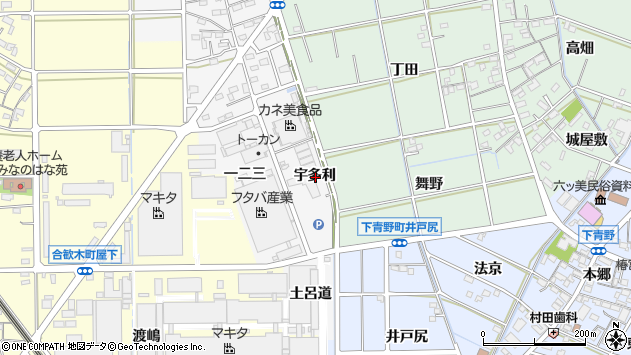 〒444-0231 愛知県岡崎市高橋町の地図