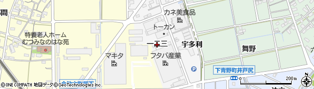 愛知県岡崎市高橋町（一二三）周辺の地図