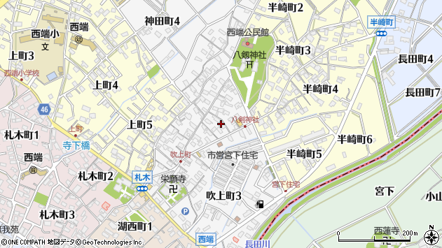 〒447-0081 愛知県碧南市吹上町の地図