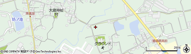兵庫県加西市北条町（東高室）周辺の地図