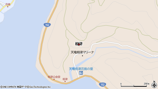 〒431-3754 静岡県浜松市天竜区相津の地図