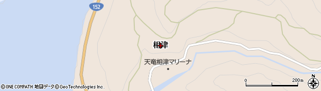静岡県浜松市天竜区相津周辺の地図