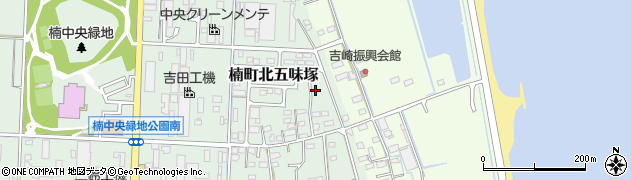 三重県四日市市楠町北五味塚1124周辺の地図
