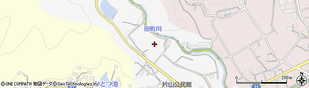 愛知県新城市片山明神谷周辺の地図