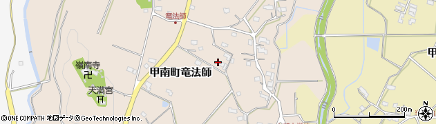 滋賀県甲賀市甲南町竜法師1008周辺の地図