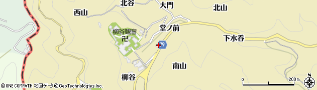 京都府長岡京市浄土谷柳谷2周辺の地図