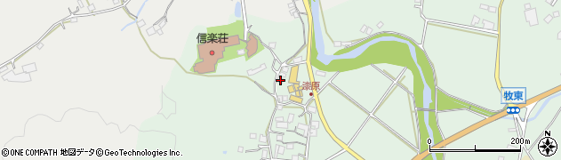 滋賀県甲賀市信楽町牧1293周辺の地図