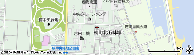 三重県四日市市楠町北五味塚2305周辺の地図