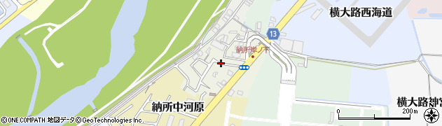 京都府京都市伏見区納所岸ノ下周辺の地図