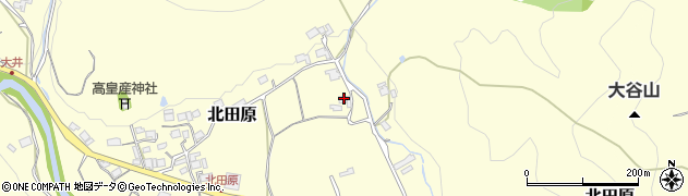 兵庫県川辺郡猪名川町北田原東畑周辺の地図