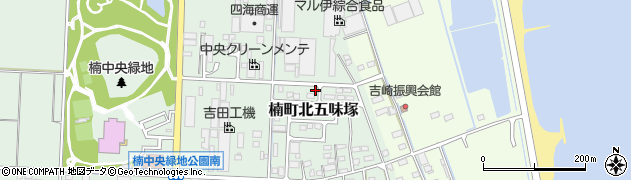三重県四日市市楠町北五味塚2308周辺の地図