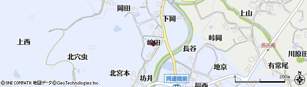 兵庫県宝塚市大原野（嶋田）周辺の地図