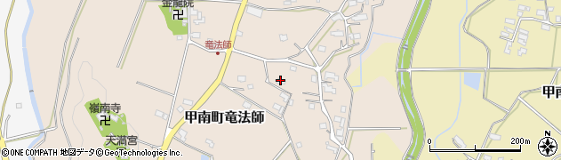 滋賀県甲賀市甲南町竜法師999周辺の地図