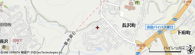 島根県浜田市長沢町3266周辺の地図