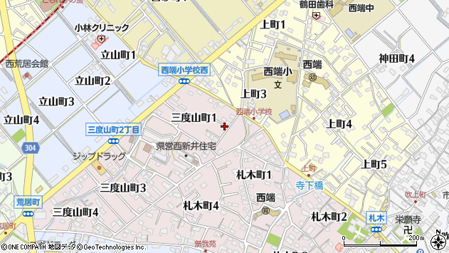 〒447-0061 愛知県碧南市三度山町の地図