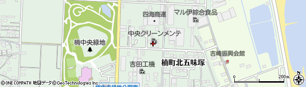 三重県四日市市楠町北五味塚1337周辺の地図