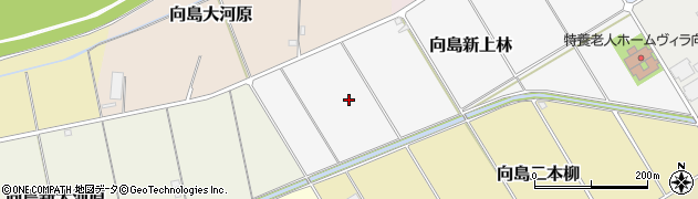 京都府京都市伏見区向島新上林周辺の地図