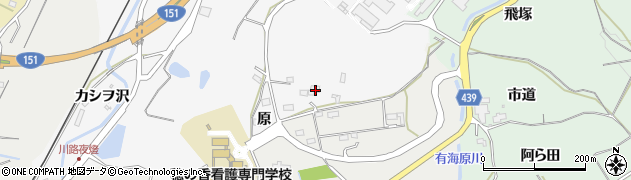 愛知県新城市八束穂296周辺の地図