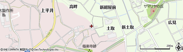 愛知県新城市上平井199周辺の地図