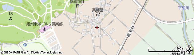 兵庫県加西市東横田町305周辺の地図
