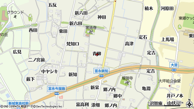 〒441-1302 愛知県新城市富永の地図