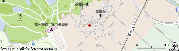 兵庫県加西市東横田町291周辺の地図