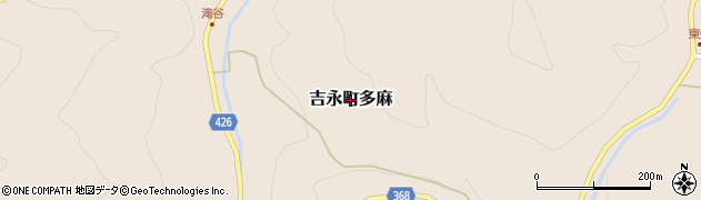 岡山県備前市吉永町多麻周辺の地図