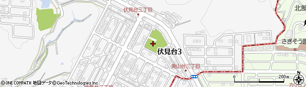 伏見台北公園周辺の地図
