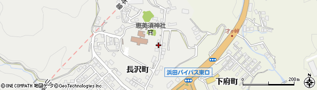島根県浜田市長沢町1527周辺の地図