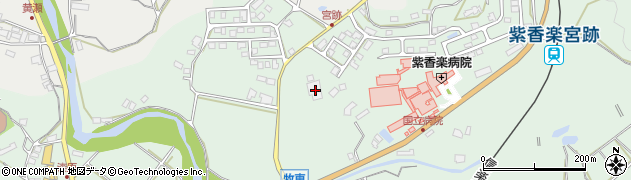 滋賀県甲賀市信楽町牧1044周辺の地図