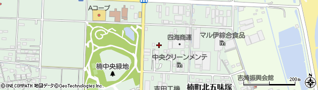 三重県四日市市楠町北五味塚1350周辺の地図