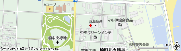 三重県四日市市楠町北五味塚1354周辺の地図