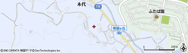 大阪府豊能町（豊能郡）木代周辺の地図