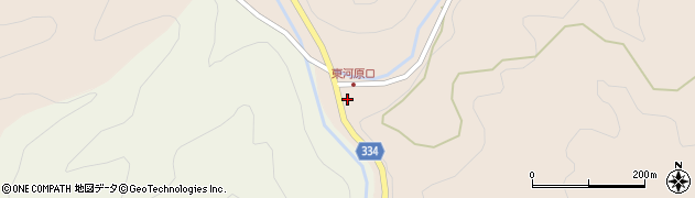 愛知県岡崎市東河原町（藤ノ下）周辺の地図