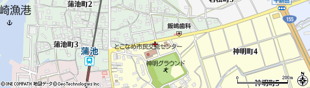寿司の辰己周辺の地図