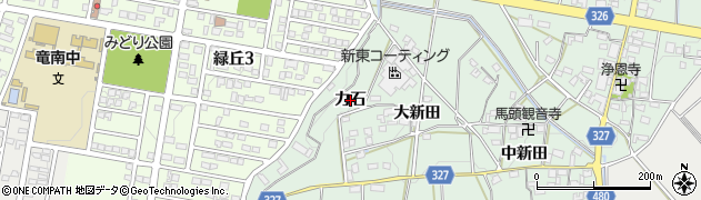 愛知県岡崎市美合町（力石）周辺の地図