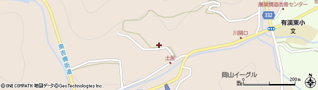 岡山県高梁市有漢町有漢4416周辺の地図