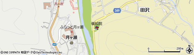 静岡県伊豆市田沢129周辺の地図