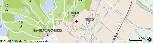 兵庫県加西市東横田町274周辺の地図