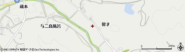 兵庫県宝塚市長谷（鬢才）周辺の地図