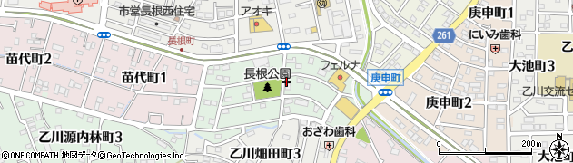 愛知県半田市一ノ草町周辺の地図