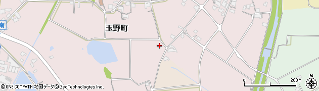 兵庫県加西市玉野町769周辺の地図