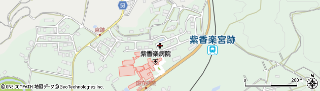 滋賀県甲賀市信楽町牧966周辺の地図