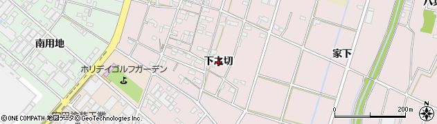 愛知県安城市和泉町（下之切）周辺の地図