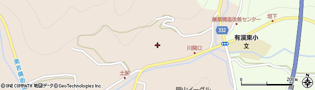 岡山県高梁市有漢町有漢4443周辺の地図